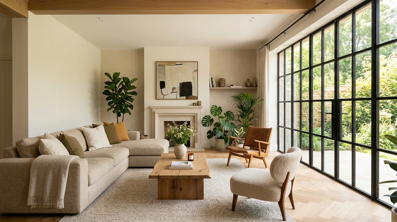 Peinture intérieure et décoration contemporaine